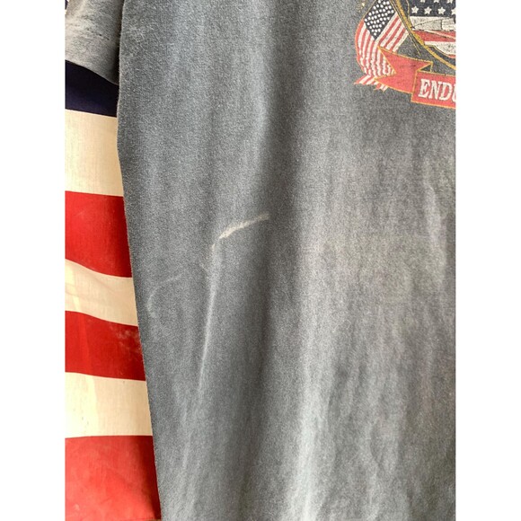 Vintage 90s Operation Enduring Freedom tee Size XL with a patriotic design - Picture 7 of 7